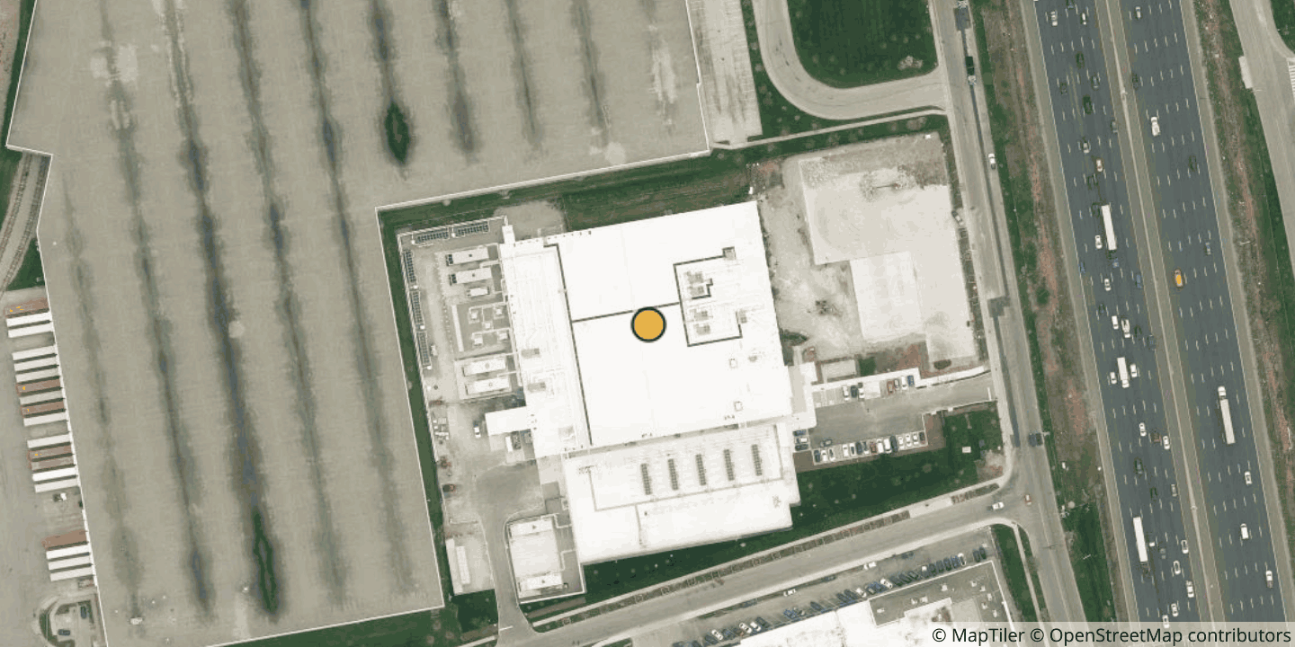 Aerial view of Serverfarm TOR1 Toronto