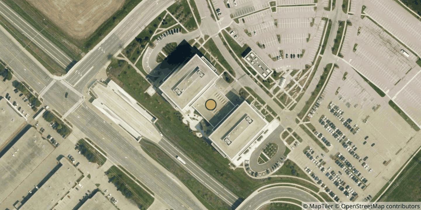 Aerial view of Hut 8 GTA1