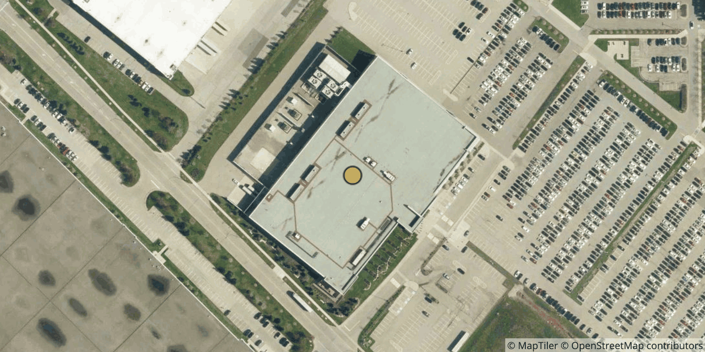Aerial view of Core Data Centres Brampton