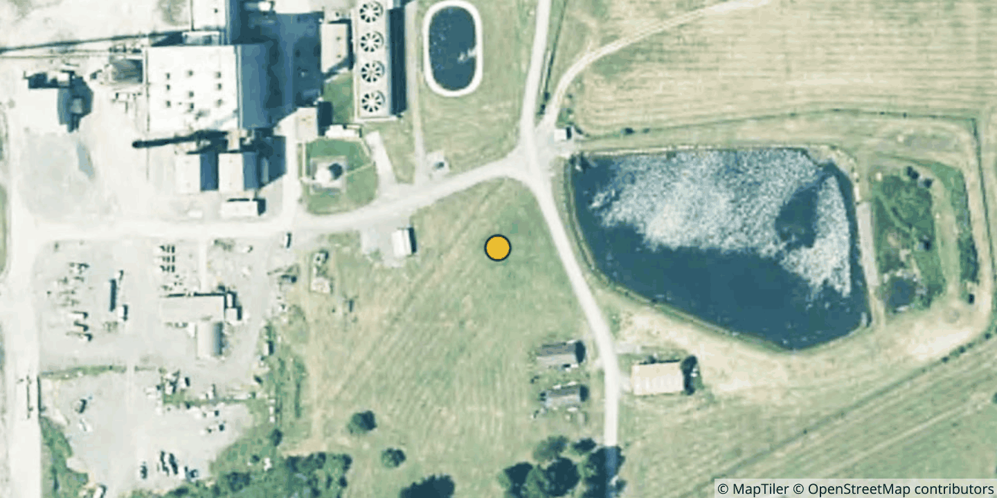 Aerial view of Bitfarms Scrubgrass