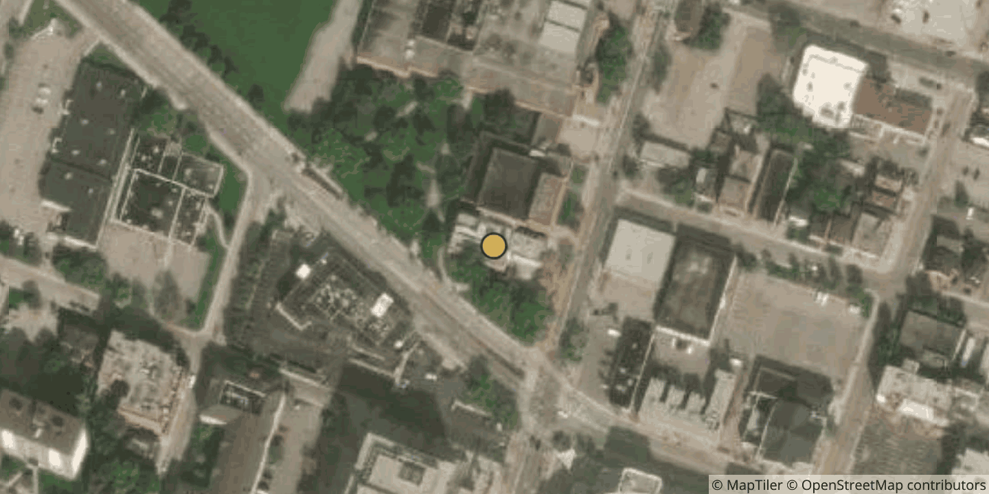 Aerial view of HCE Telecom, Hamilton