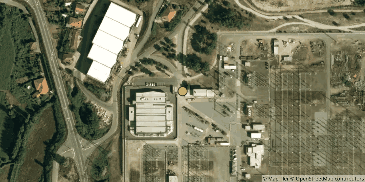Aerial view of REN Datacenter Riba de Ave