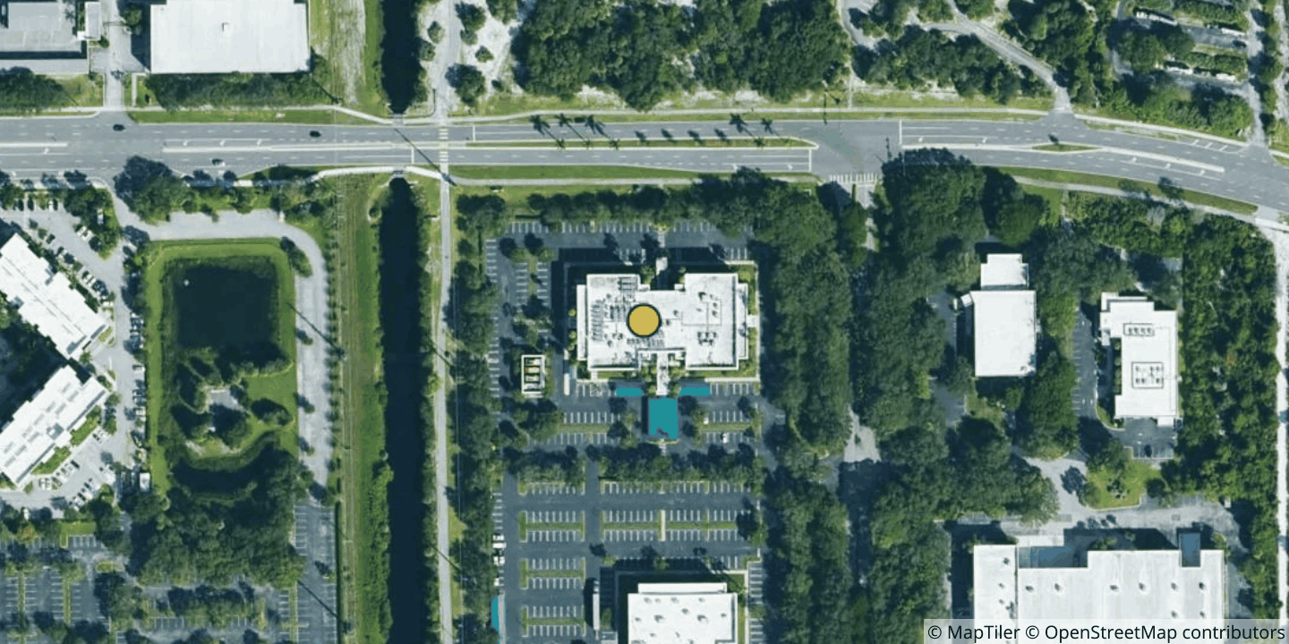 Aerial view of 3EX Hosting Data Center – Boca Raton