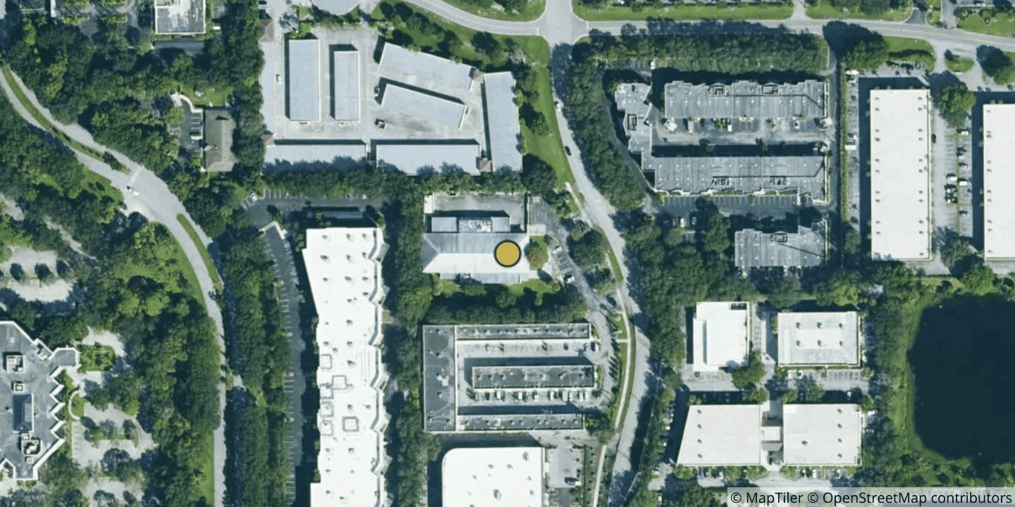 Aerial view of Telxius Boca Raton DC