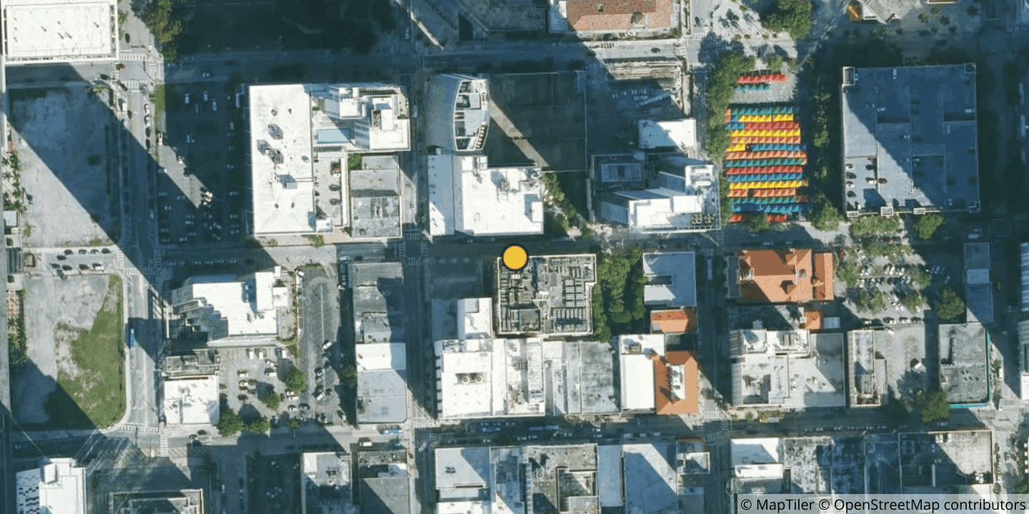 Aerial view of 36 NE 2nd St (MIA10)