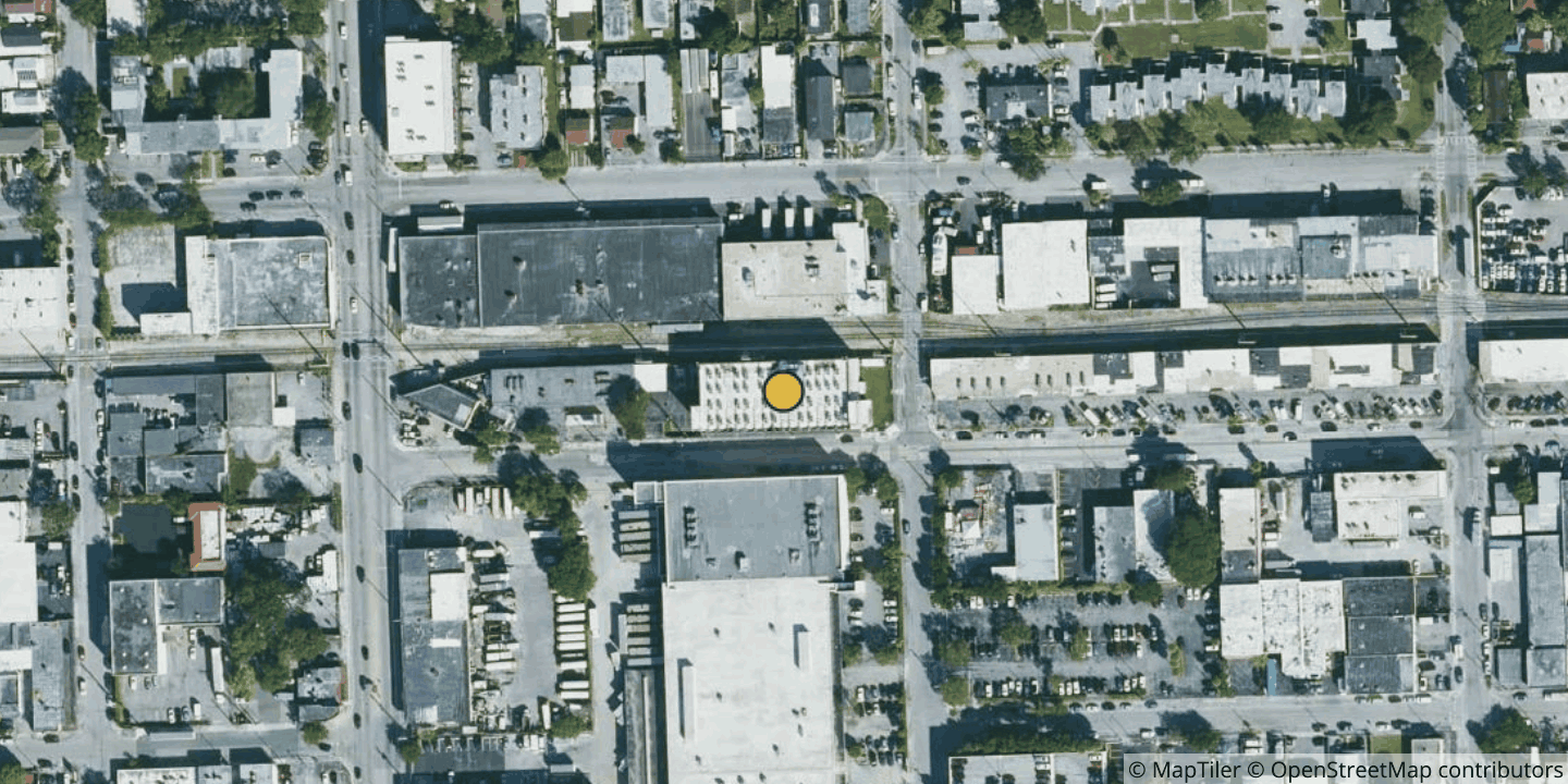 Aerial view of CoreSite - Miami (MI1)