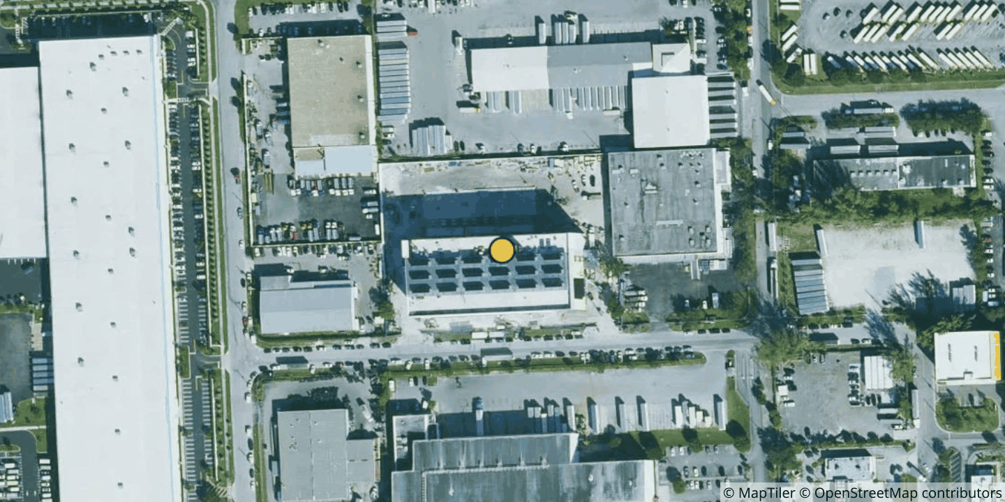 Aerial view of Iron Mountain Data Centers MIA-1