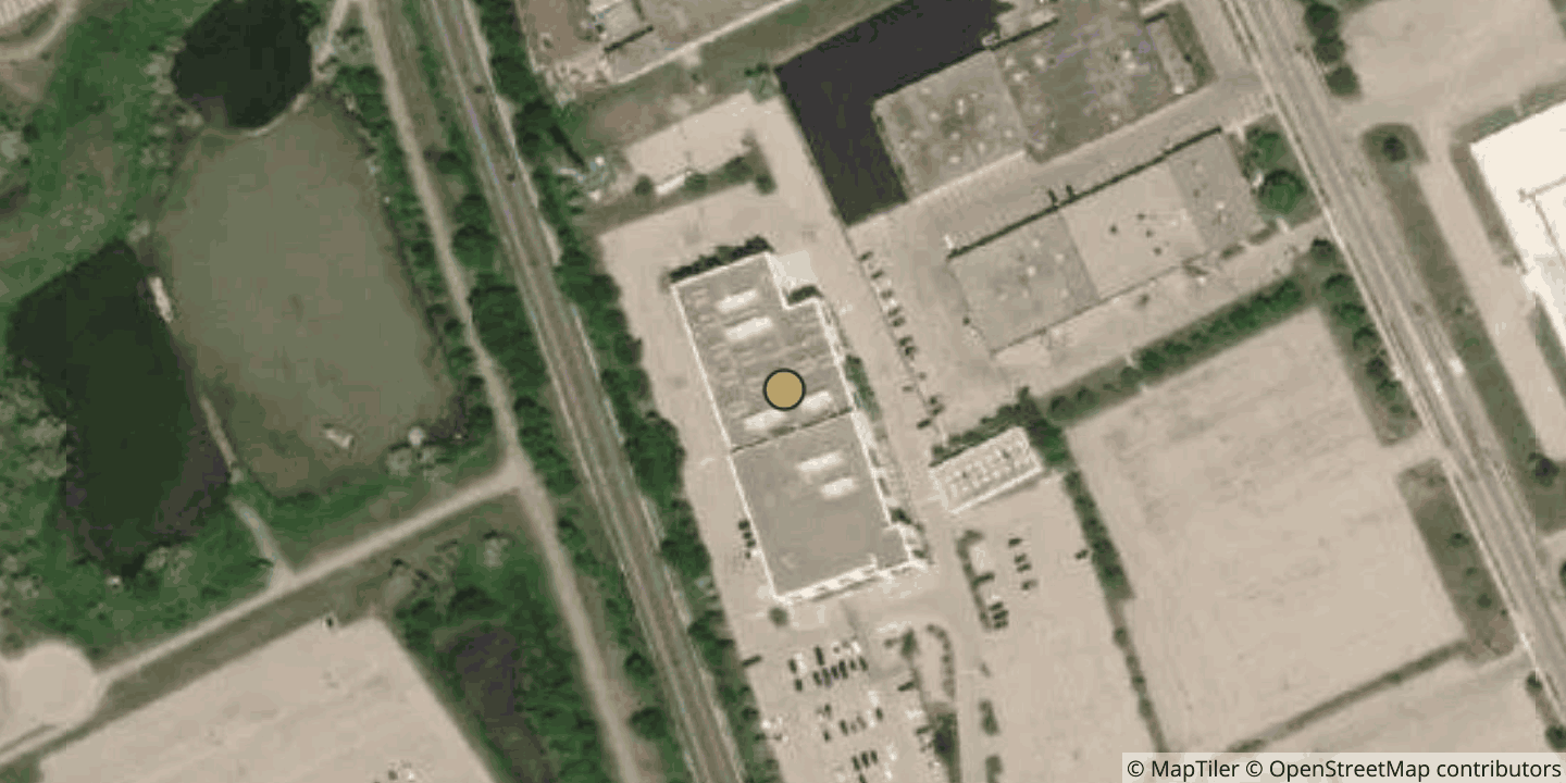 Aerial view of CDV Waterloo