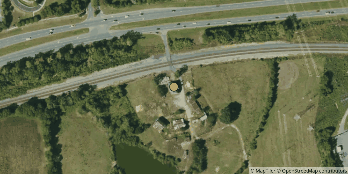 Aerial view of PowerHouse Charlotte
