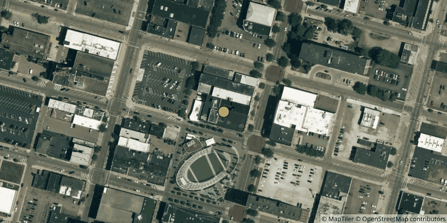 Aerial view of LSTI 401 Market
