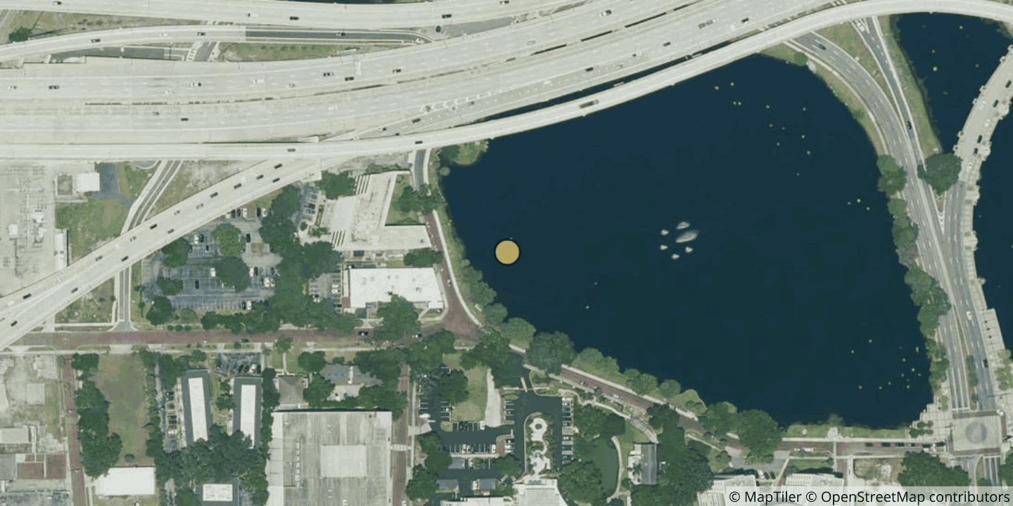 Aerial view of Colo Solutions Downtown Orlando