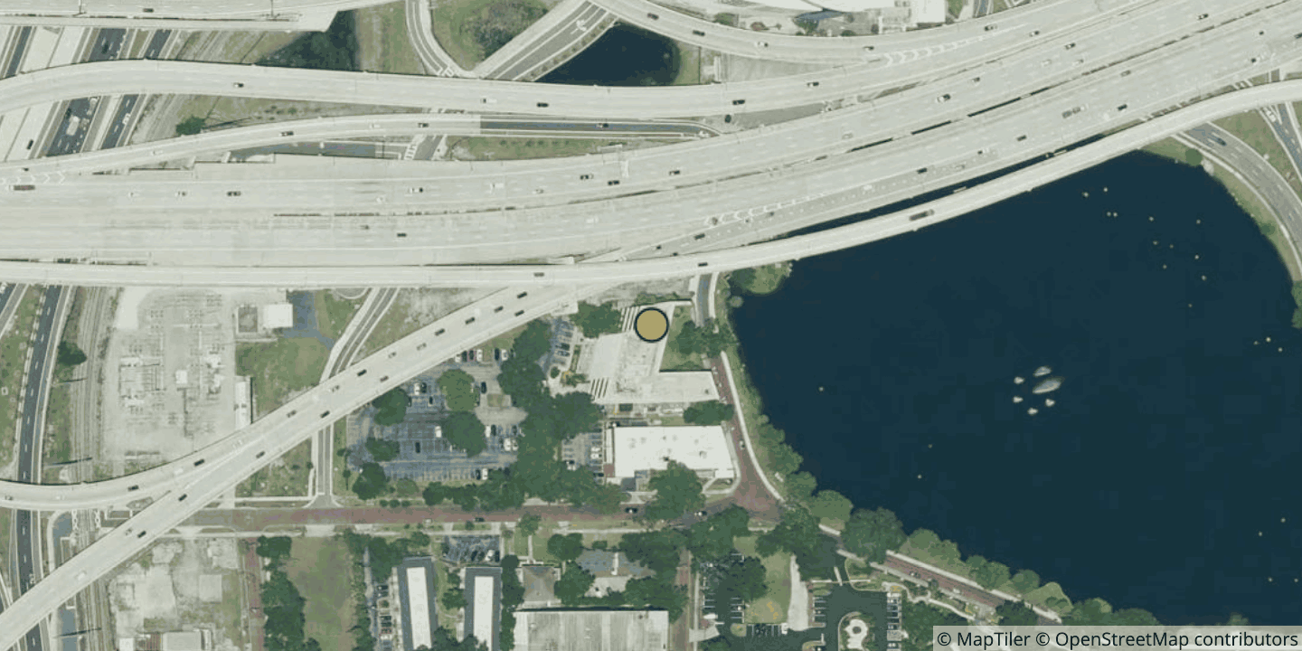 Aerial view of Colo Solutions Orlando