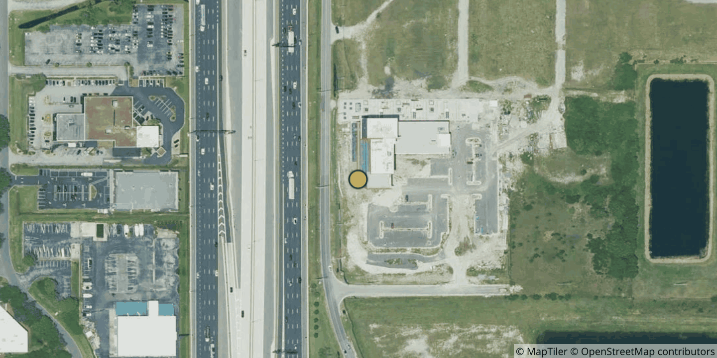 Aerial view of HostDime Orlando 2