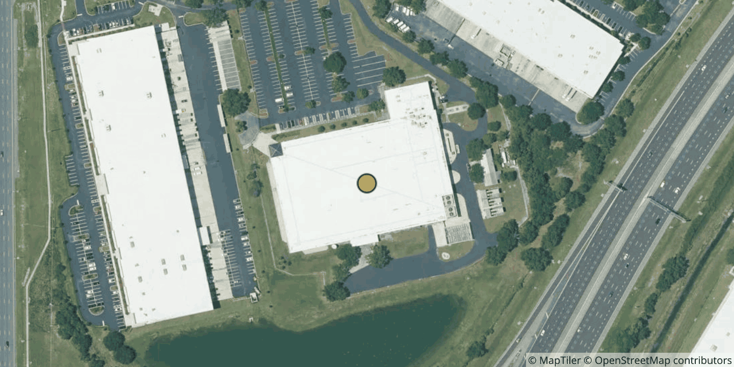 Aerial view of CoreSite - Orlando (OR1)