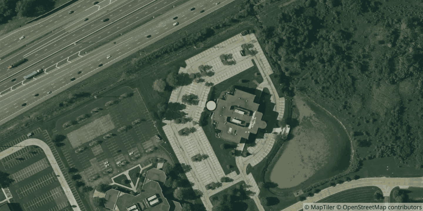 Aerial view of BlueBridge Networks