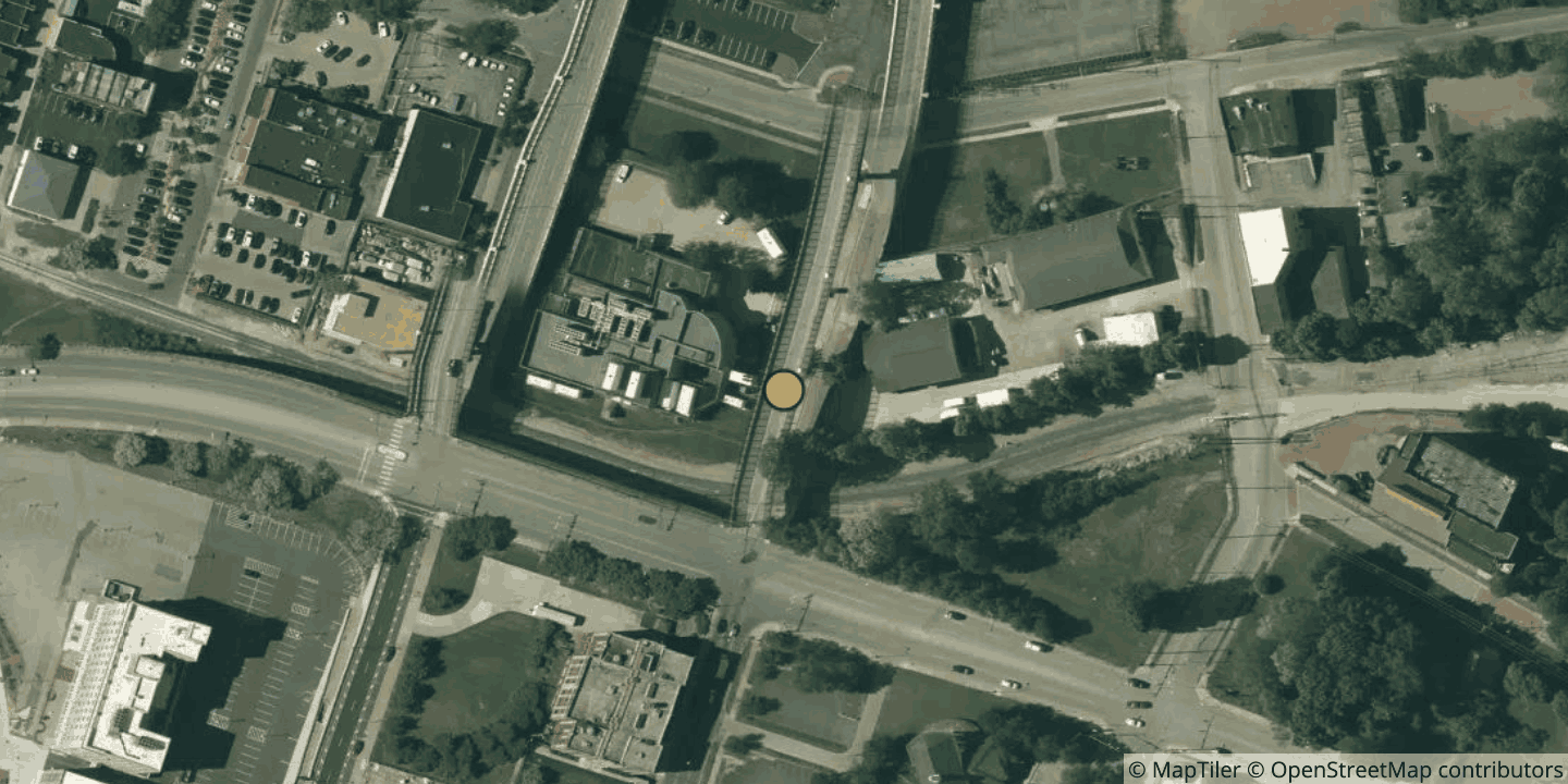 Aerial view of Cogent Data Center - Akron