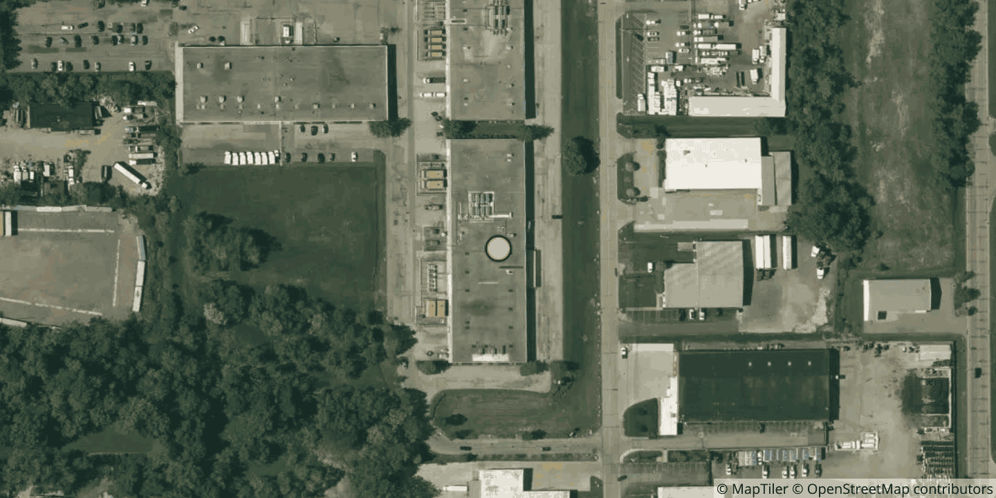 Aerial view of Expedient Garfield Heights 1