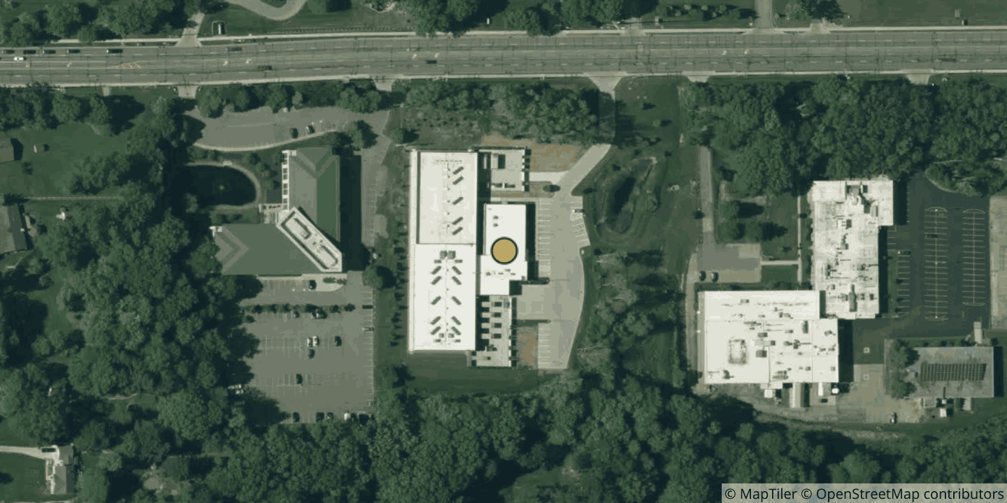 Aerial view of ark data centers - Cleveland, OH