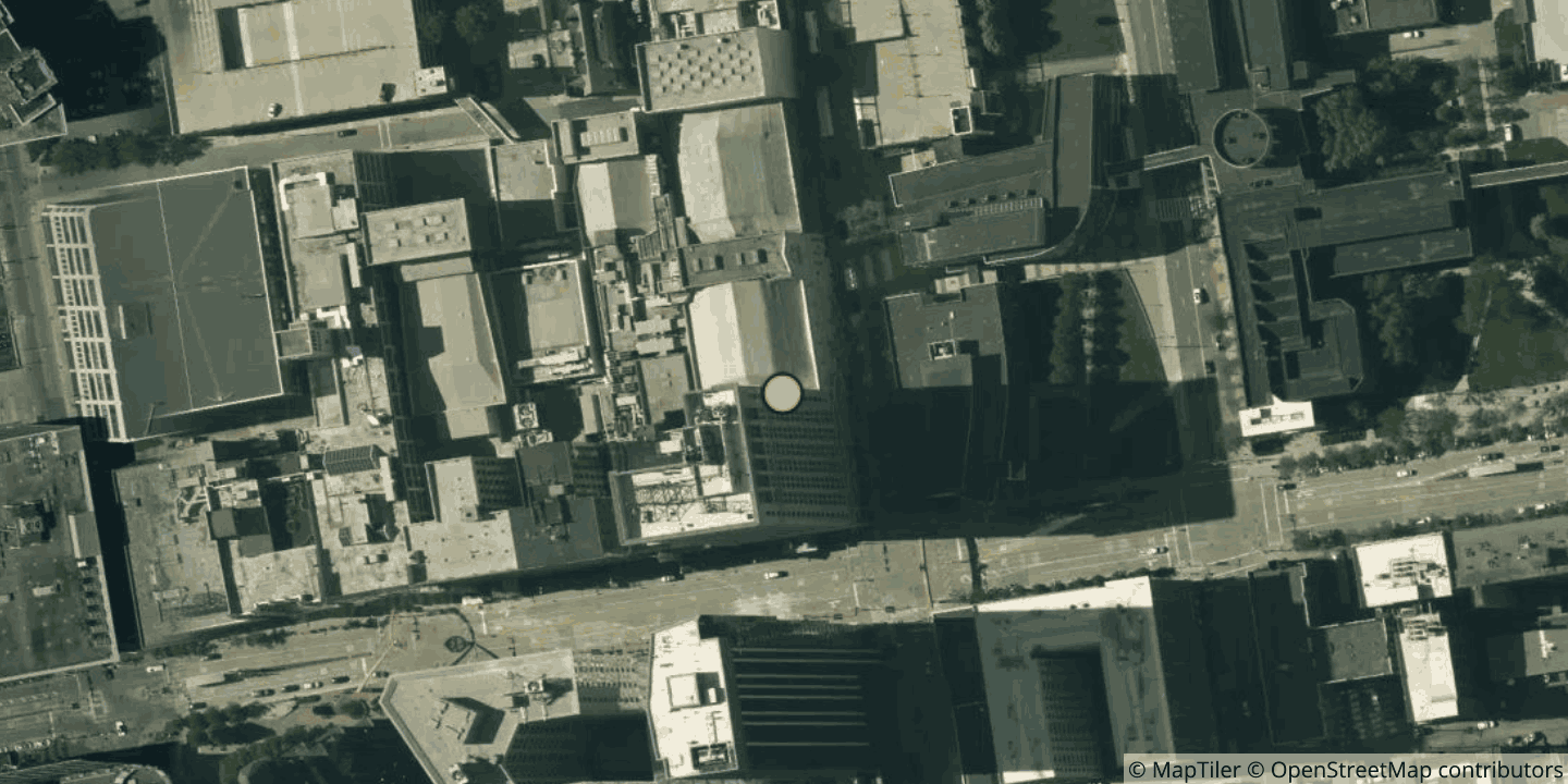 Aerial view of Keith Building
