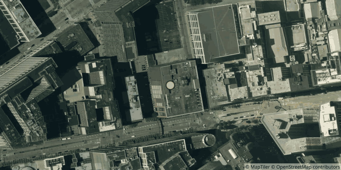 Aerial view of Sterling Telecom Office Building