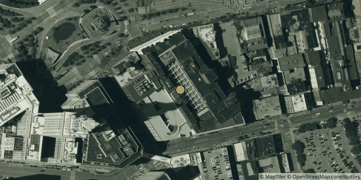 Aerial view of Public Square Tech Center