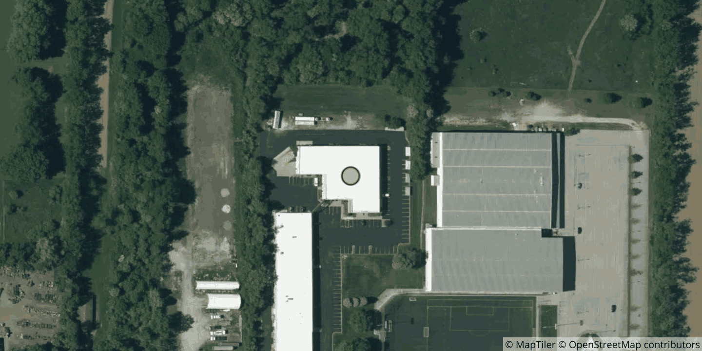 Aerial view of LightSpeed Data Center