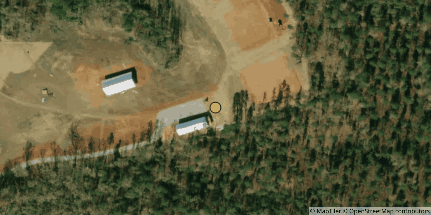 Aerial view of Byrd Farms Technology Campus DC3
