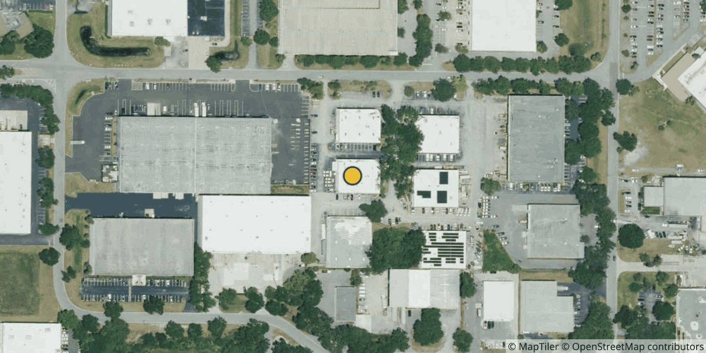 Aerial view of Datatech Hosting Tampa