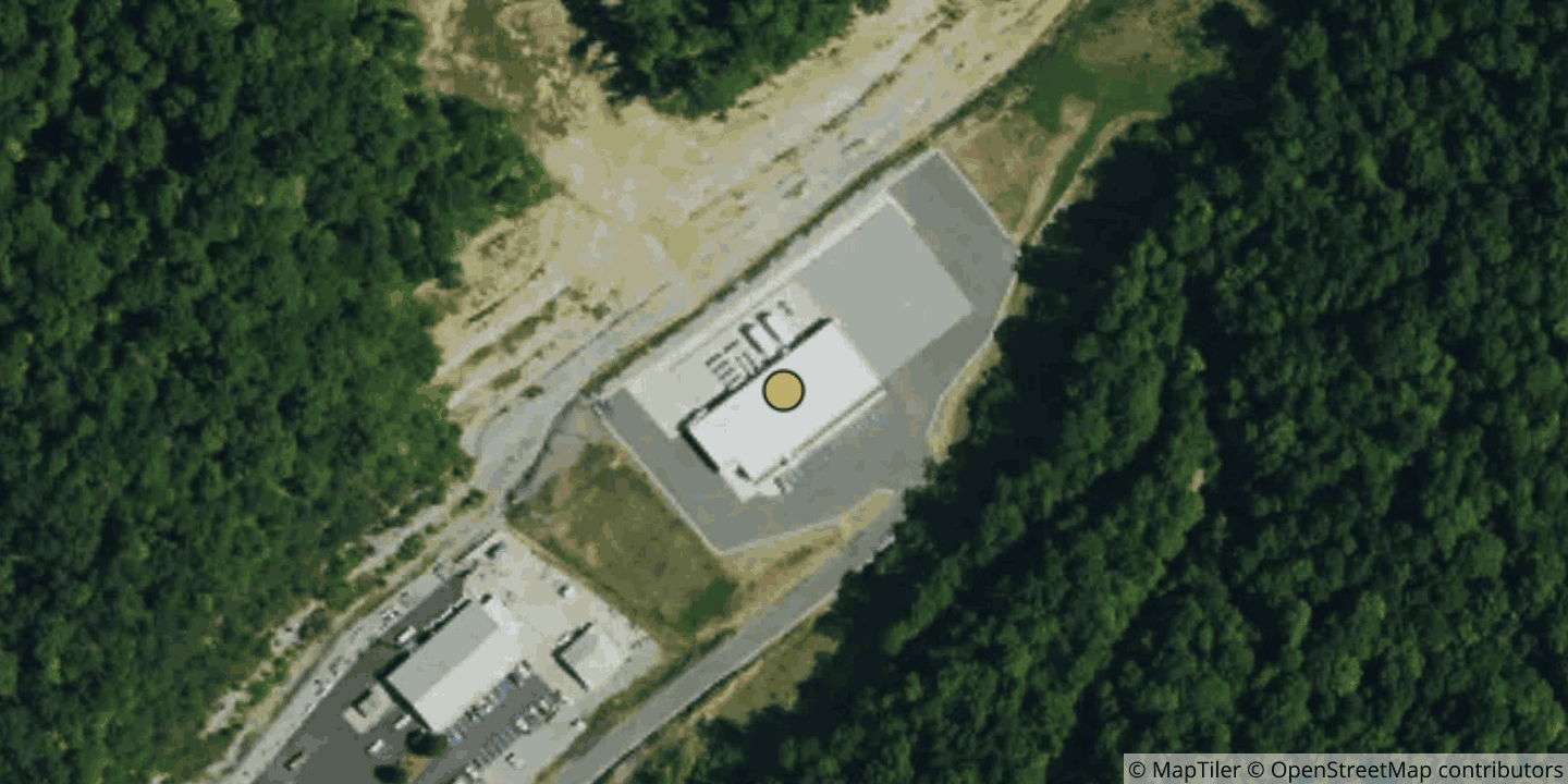 Aerial view of East Kentucky Network Data Center
