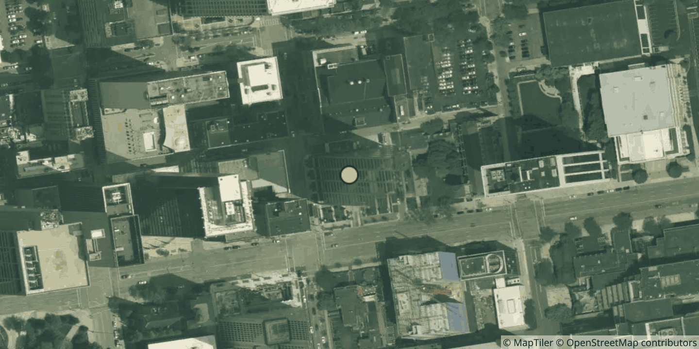 Aerial view of Continental Plaza