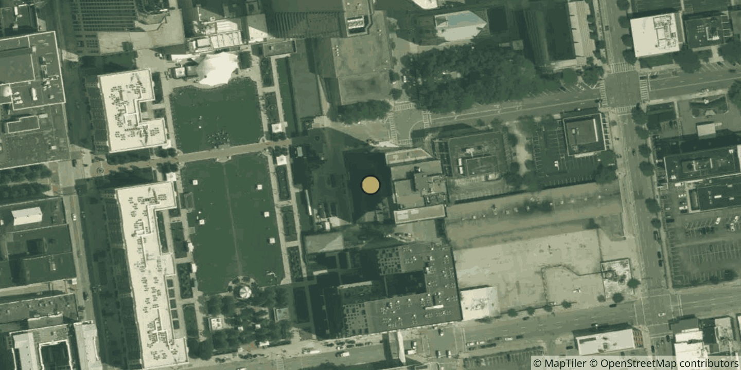Aerial view of ICS Corporate Center