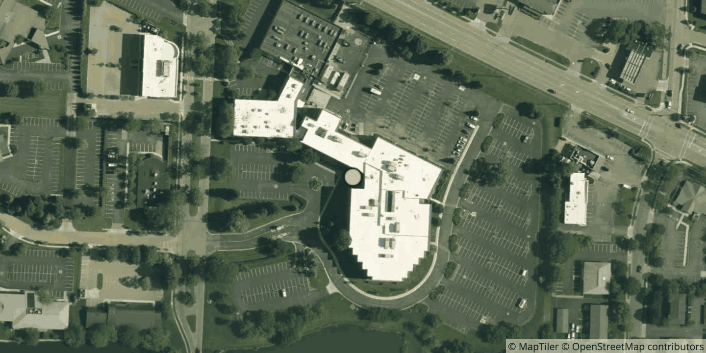 Aerial view of Expedient Columbus - Upper Arlington
