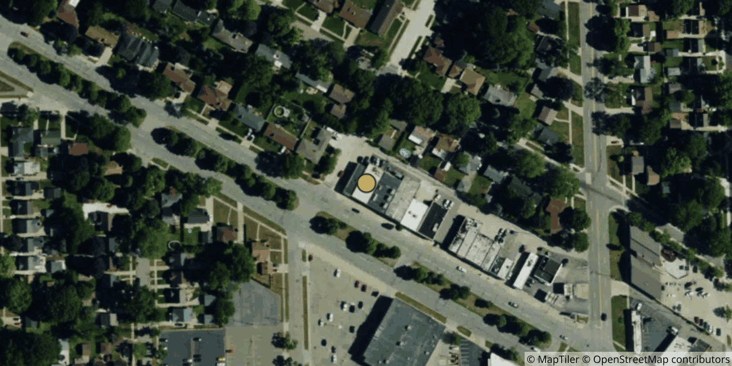 Aerial view of Liquid Web Dearborn