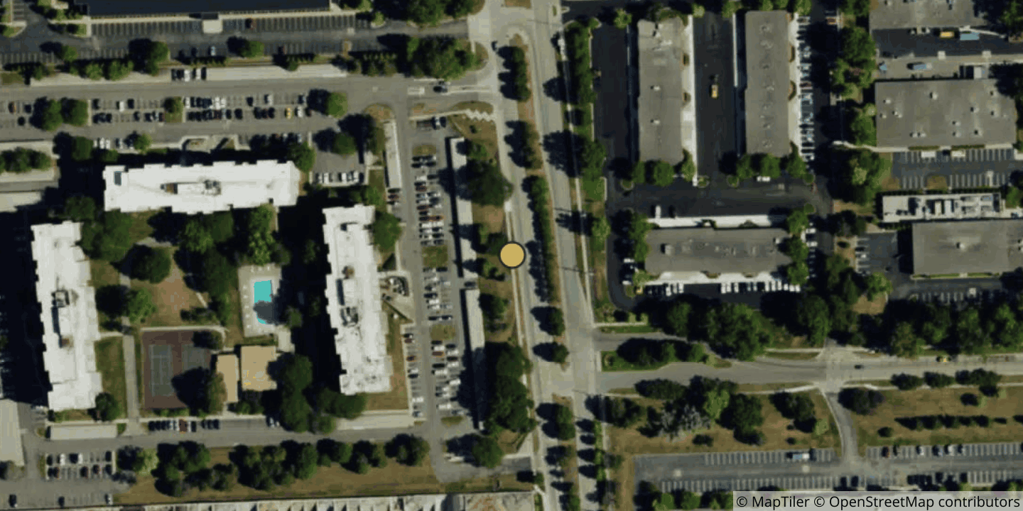 Aerial view of 21005 Lahser Road