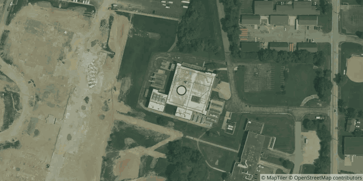 Aerial view of Encore Technologies BLU1