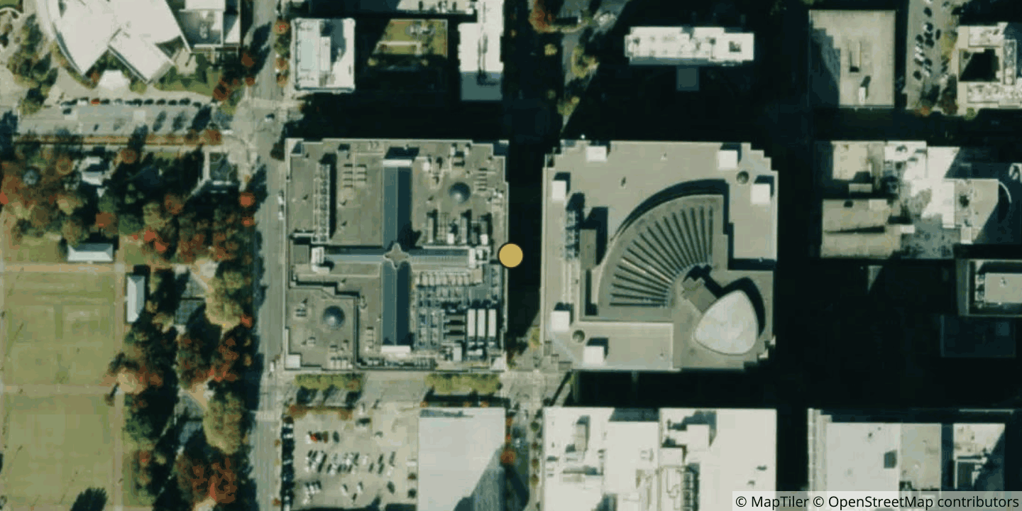 Aerial view of 250 Williams St NW (ATL14)