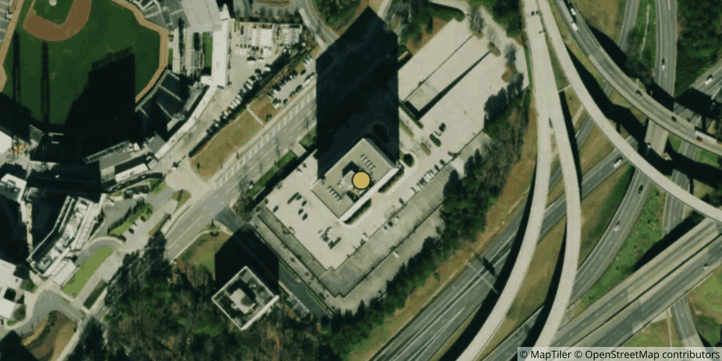 Aerial view of Coloblox Data Centers ATL1