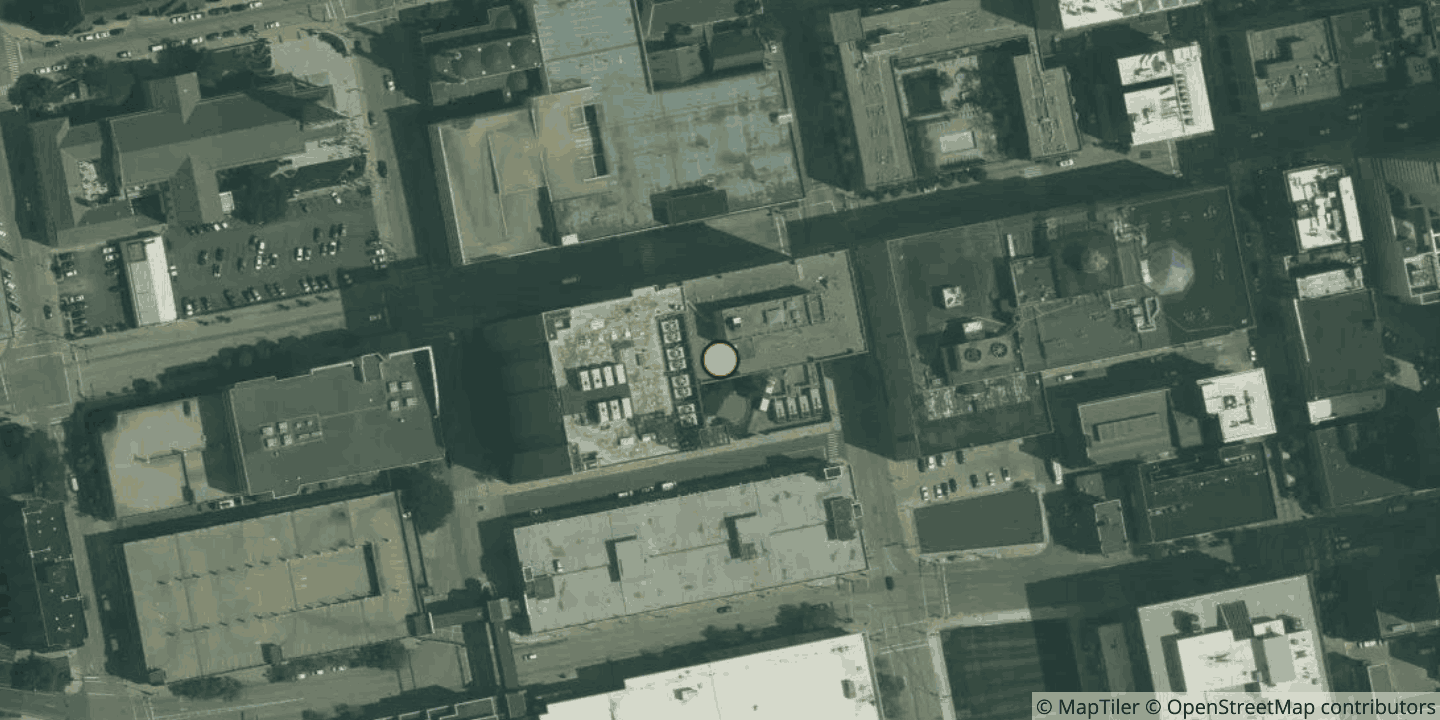Aerial view of Cincinnatti Bell - West 7th Street
