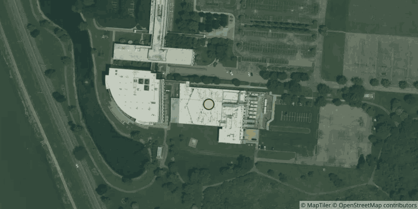Aerial view of CenterGrid - Hamilton