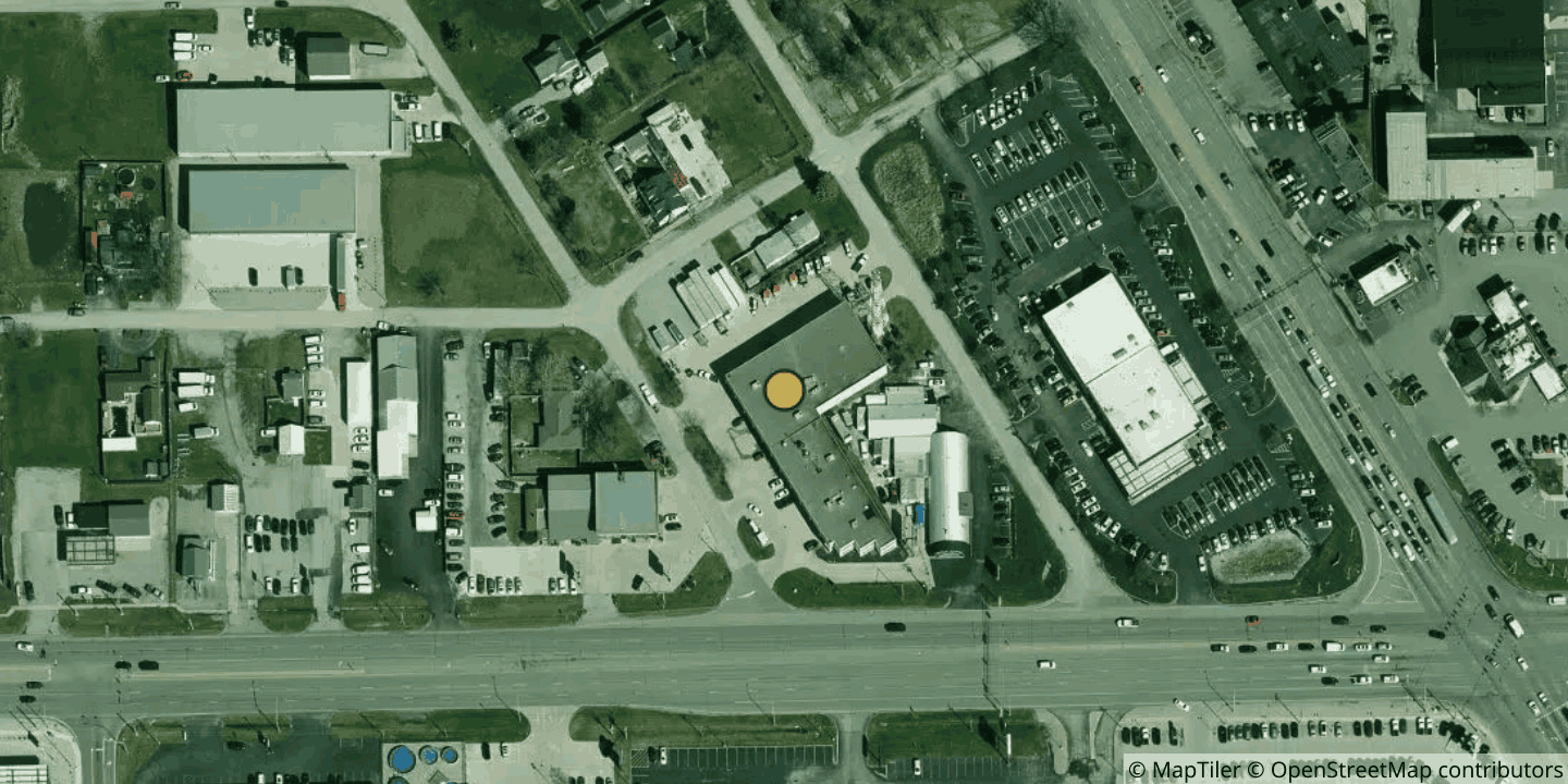 Aerial view of Indiana Data center
