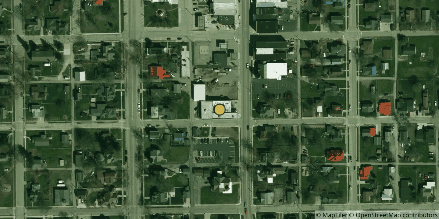 Aerial view of Ligonier CO