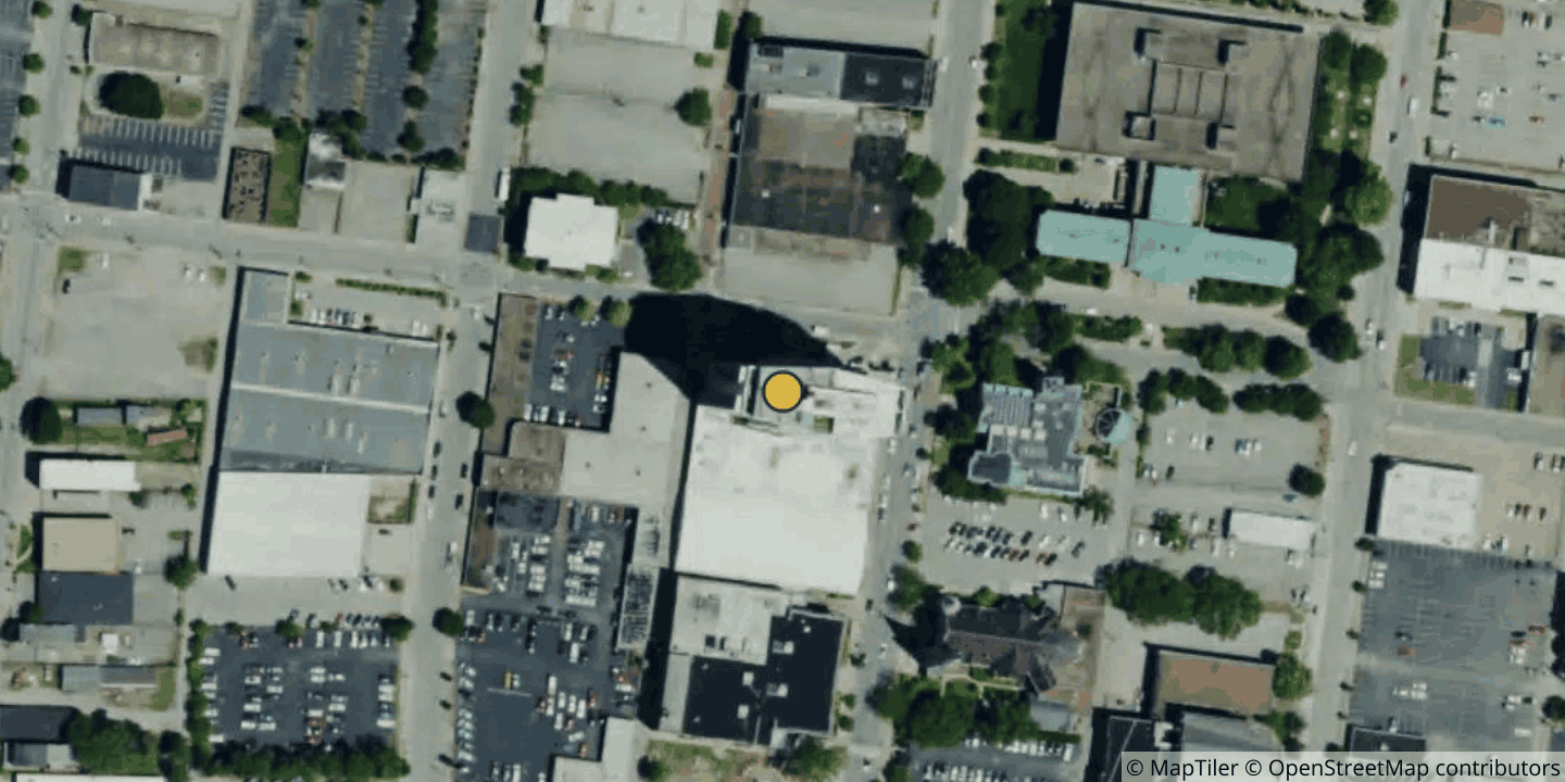 Aerial view of BluegrassNet Downtown Louisville