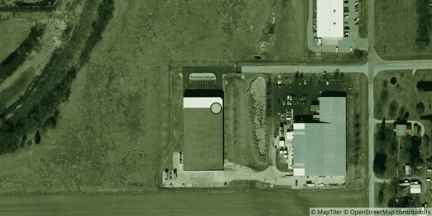 Aerial view of DartPoints Columbus, IN - CLU1