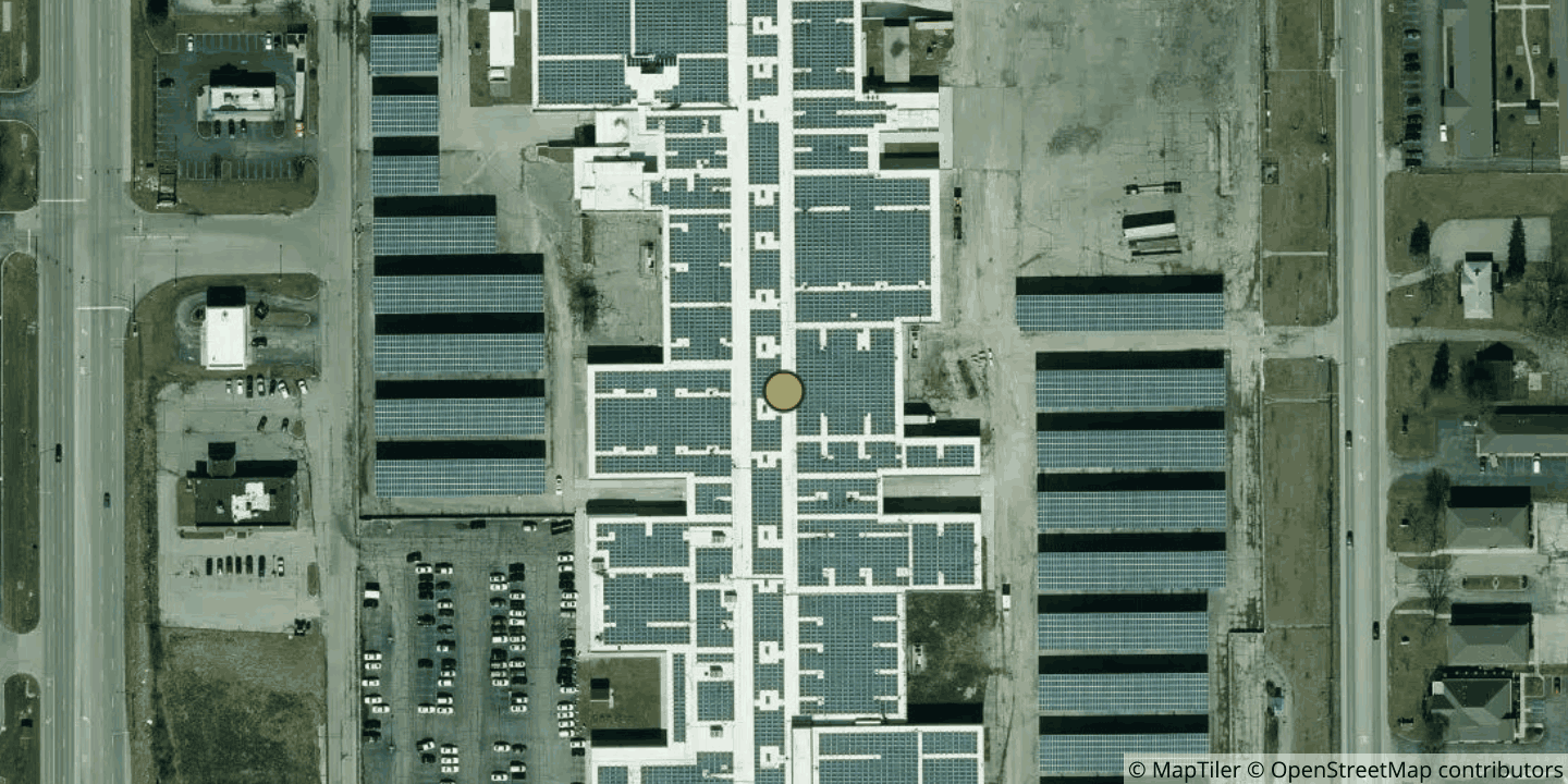 Aerial view of Lifeline Data Centers Eastgate