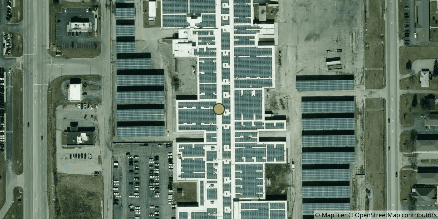 Aerial view of Lifeline Eastgate