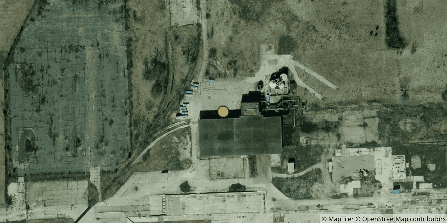 Aerial view of DC BLOX Indianapolis Campus