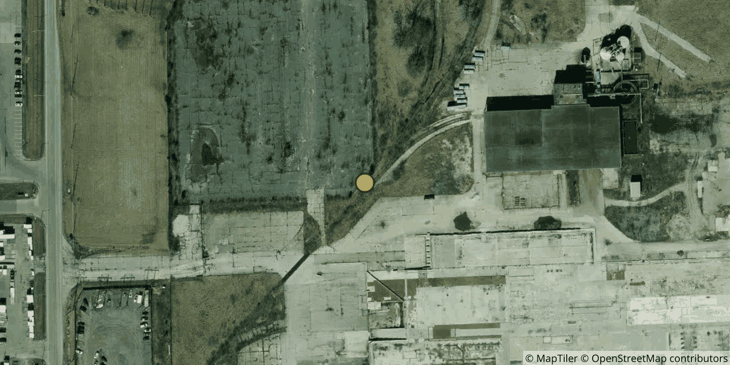 Aerial view of DC BLOX Indianapolis DC3