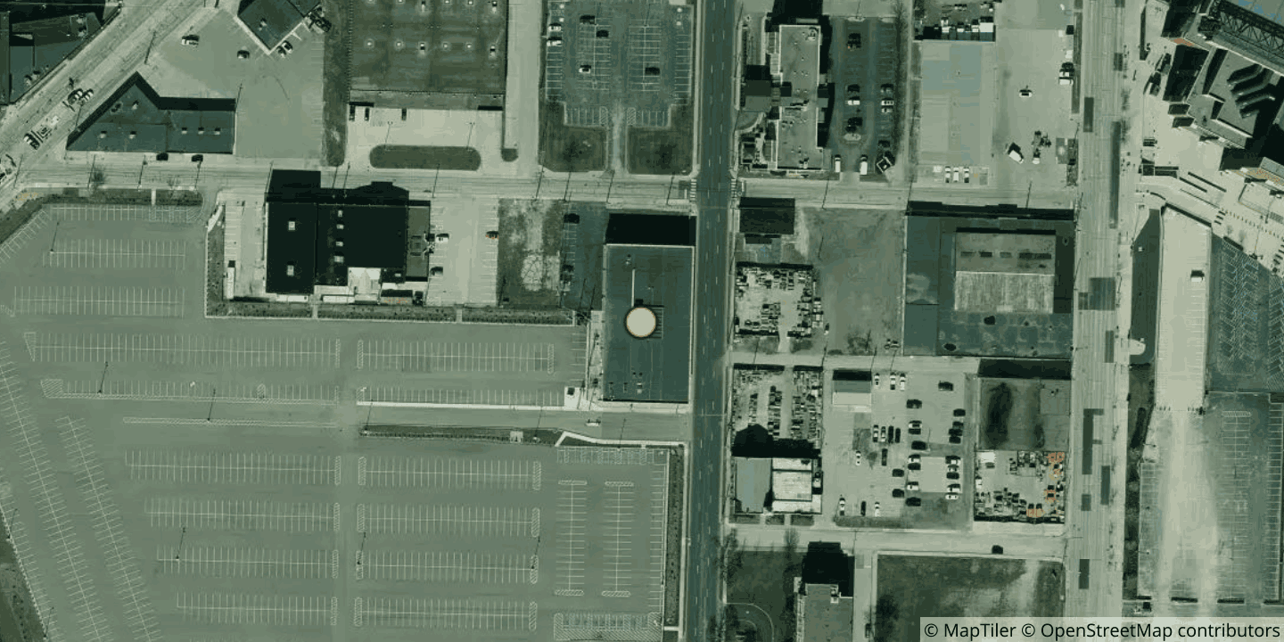 Aerial view of OTAVA Indianapolis