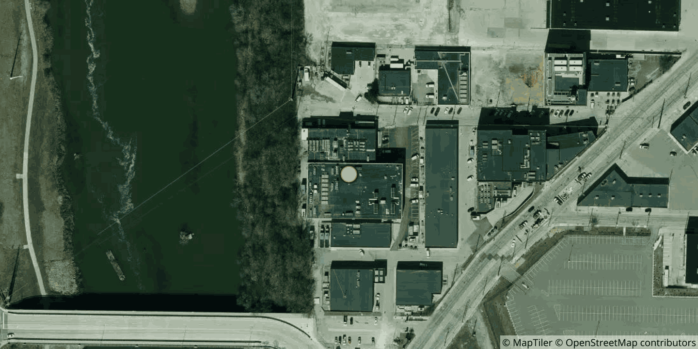 Aerial view of DataBank Indianapolis (IND1)