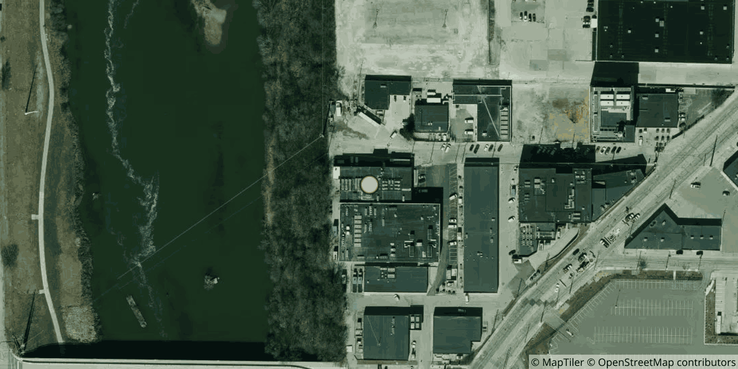 Aerial view of Netrality - Indy Telcom Center